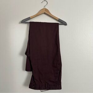 DOCKERS Classic Fit (D3) Khakis - Burgundy